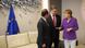 EU Gipfel Merkel mit Hollande und Poroschenko 27.06.2014 EU Gipfel Merkel mit Hollande und Poroschenko 27.06.2014