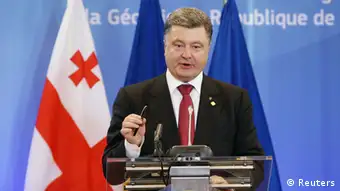 EU Gipfel Poroschenko Rede Assoziierungsabkommen 27.06.2014