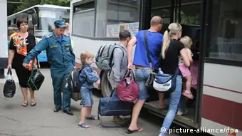 Ukraine Flüchtlinge aus Donezk 26.06.2014
