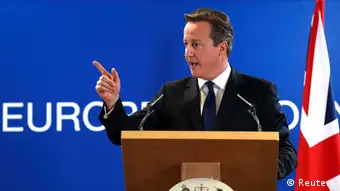 EU Gipfel David Cameron 27.06.2014