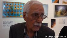 Iraj Pezeshkzad, iranischer Autor, im Gespräch mit der Deutschen Welle; Köln, Juni 2014; Copyright: DW/E. Khoschnam