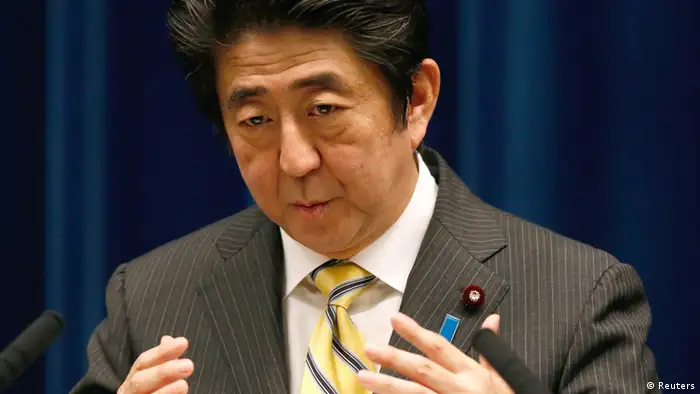 Shinzo Abe Premierminister Japans 24.06.2014