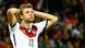 Thomas Müller in despair over a lost opportunity Thomas Müller in despair over a lost opportunity