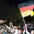 Fußball-WM Deutschland gegen Algerien Public Viewing in Leipzig 30.06.2014 Foto: DW/Stefan Nöbel-Heise