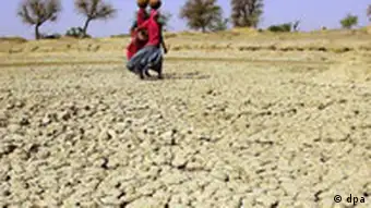 Fortschreitende Wüstenbildung Dürre in Indien