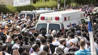 Trauerfeier für entführte Studenten in Israel