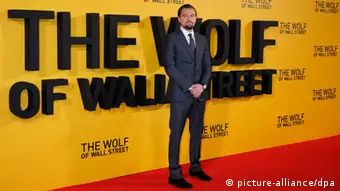 Leonardo Di Caprio Premiere The Wolf of Wall Street