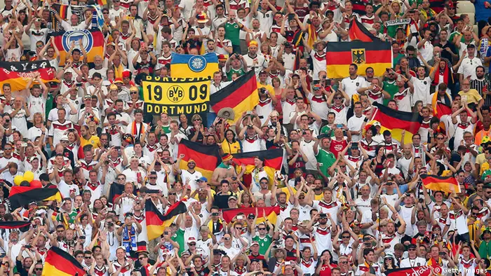 WM 2014 Deutschland vs. Frankreich Fans Jubel