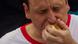 Hot Dog Wettessen in New York Joey Chestnut Hot Dog Wettessen in New York Joey Chestnut