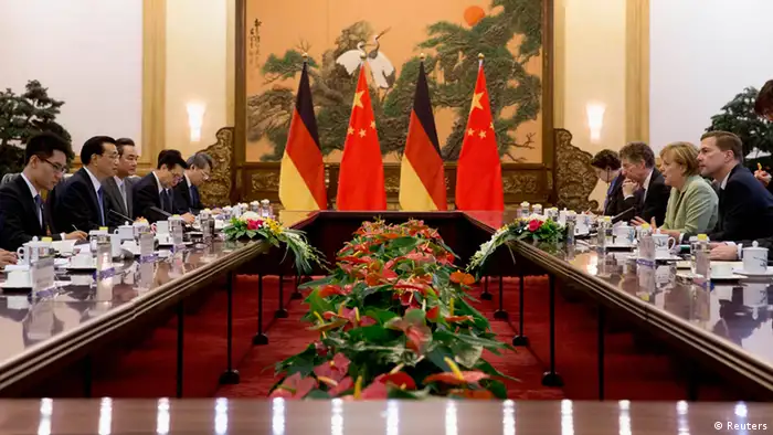Angela Merkel in China 7.7.2014