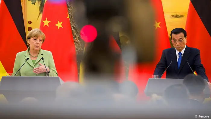Angela Merkel in China 7.7.2014