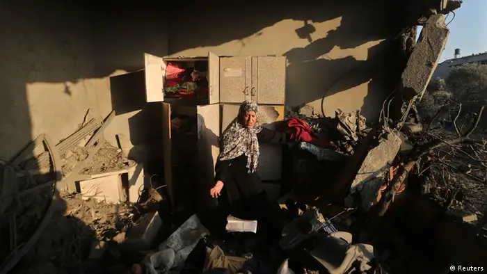 Israel Zerstörung in Gaza 08.07.2014