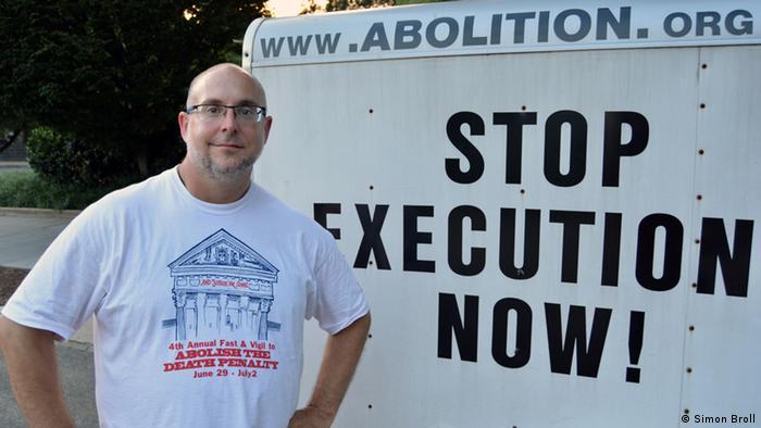 Aktivist Abraham Bonowitz USA in Washington Todesstrafe