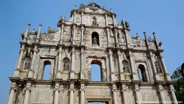Sankt Pauls Kathedrale Macau China (picture alliance / Heritage Images)