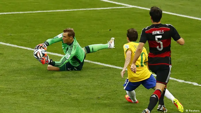 Fußball WM 2014 Halbfinale Deutschland Brasilien
