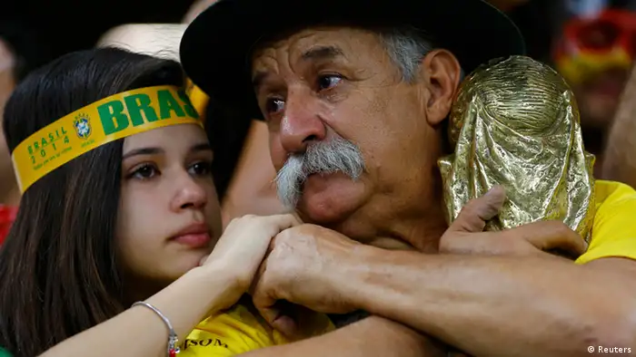 FIFA WM 2014 Brasilien Halbfinale Niederlage Fans (Reuters)