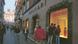 Shopping street in Rome, Italy Shopping street in Rome, Italy