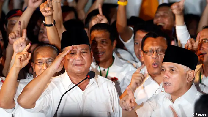 Indonesien Präsidentschaftswahlen 09.07.2014