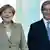 Leanca und Merkel in Berlin (Bild: AFP)