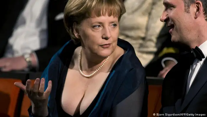 Bildergalerie Merkel mal anders - wir gratulieren zum 60. (Bjorn Sigurdson/AFP/Getty Images)