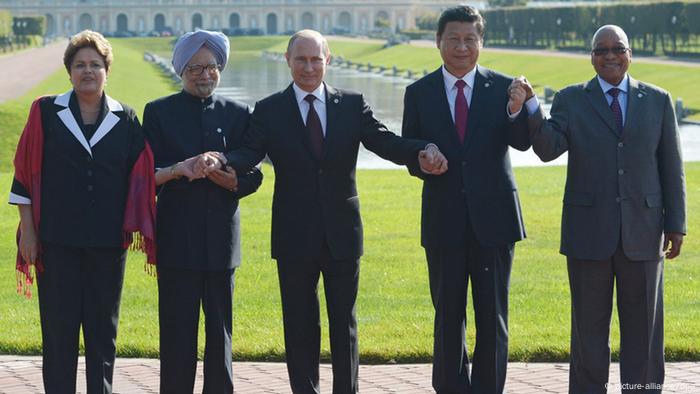 Cumbre de los BRICS en Rusia, en 2013.
