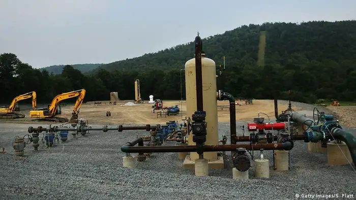 Symbolbild Fracking Anlage