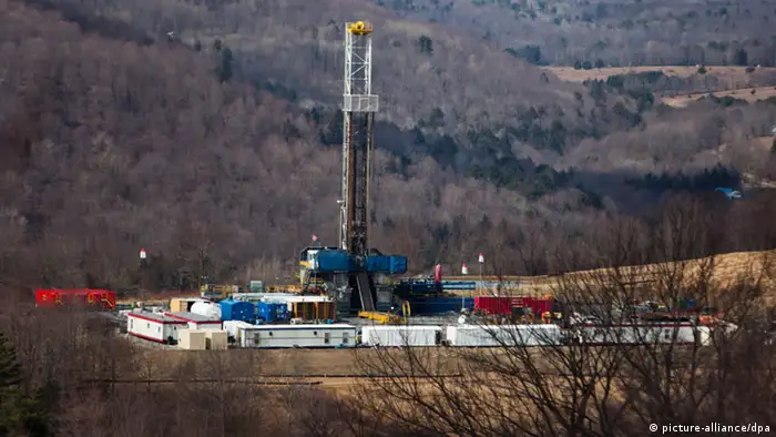 Symbolbild Fracking Anlage