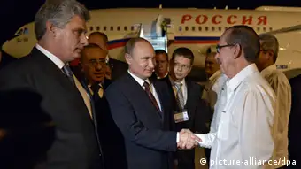 Wladimir Putin Besuch in Kuba 11.07.2014
