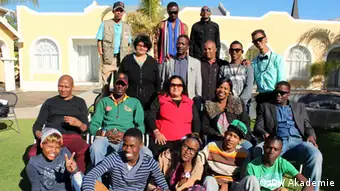 Teilnehmer von Community Voices in Keetmanshoop (Foto: DW Akademie).
