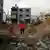 Palästina Israel Angriff auf den Gazastreifen 13.07.2014 Luftangriff Gaza-Stadt