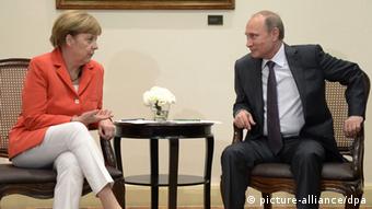 Njemačka kancelarka Merkel i ruski predsjednik Putin