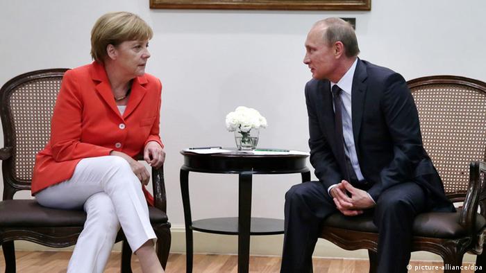Merkel and Putin