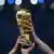 Fußball WM 2014 Deutschland gegen Argentinien Pokal