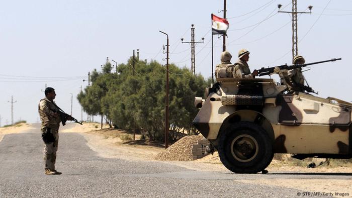 Ägypten Soldaten bei Rafah Archiv 2013