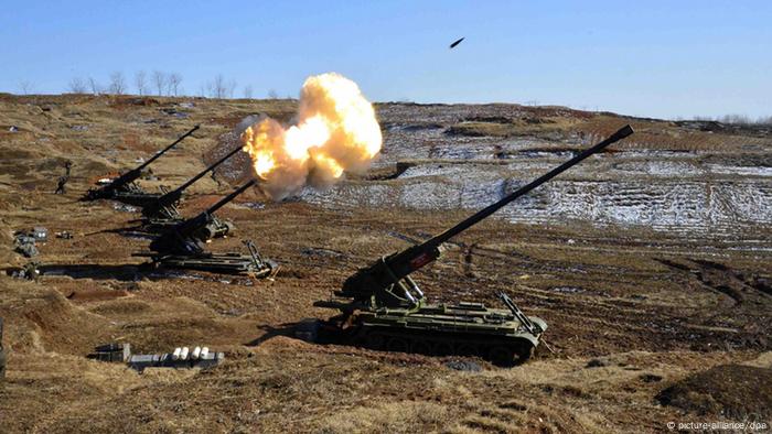 North Korea fires dozens of artillery shells near maritime border with ...