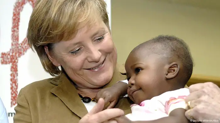 Bildergalerie Merkel mal anders - wir gratulieren zum 60. (picture-alliance/dpa)