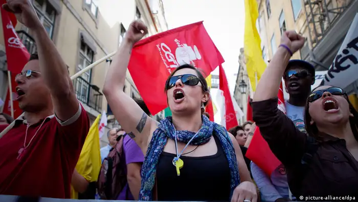 Portugal Arbeitslosigkeit Protest Jugendarbeitslosigkeit