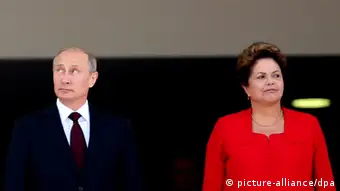 Brasilien Treffen Putin Rousseff