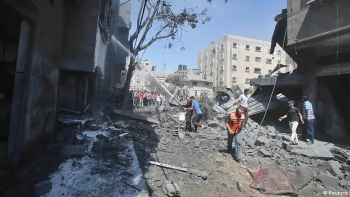 Israel Palästina Rafah Feuerwehr