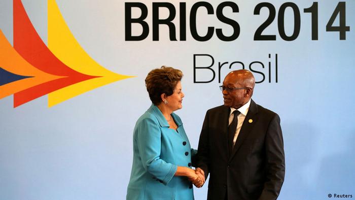 Brasilien Fortaleza BRICS Treffen 15.07.2014