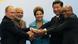 Leaders representing Brazil, Russia, India, China and South Africa attend the VI BRICS Summit in Fortaleza July 15, 2014 (Photo: REUTERS/Nacho Doce) Leaders representing Brazil, Russia, India, China and South Africa attend the VI BRICS Summit in Fortaleza July 15, 2014 (Photo: REUTERS/Nacho Doce)