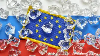 Symbolbild EU und Russland Sanktionen