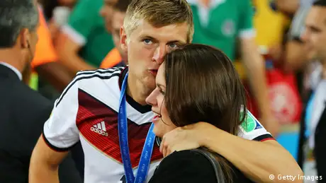 DFB Weltmeisterschaft Spieler und Freundinnen Toni Kroos 