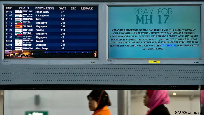 Malaysia Airlines MH-17 Reaktionen