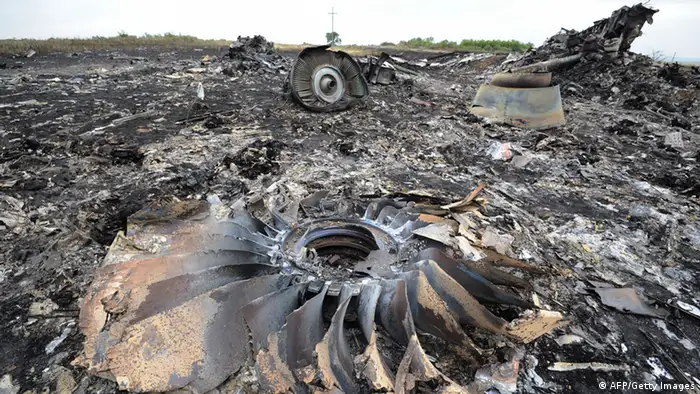 MH 17 Flugzeugabsturz Absturzstelle Ukraine 18.7.2014