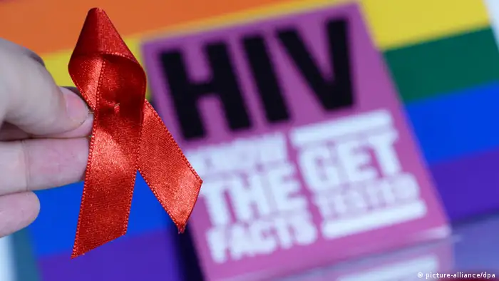AIDS HIV Aids-Schleife