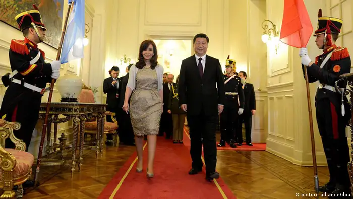 Argentinien China Cristina Fernandez de Kirchner Xi Jinping