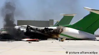Libyen Gefechte am Flughafen in Tripolis 16.07.2014
