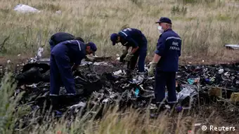MH17 Ukraine Untersuchung Absturz Bergung Leichen 20.7.2014