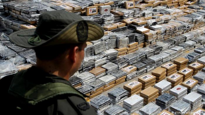 Imagen de 2014 sobre el hallazgo de 7 toneladas de cocaína confiscada en el puerto de Cartagena que tenía como destino Holanda.